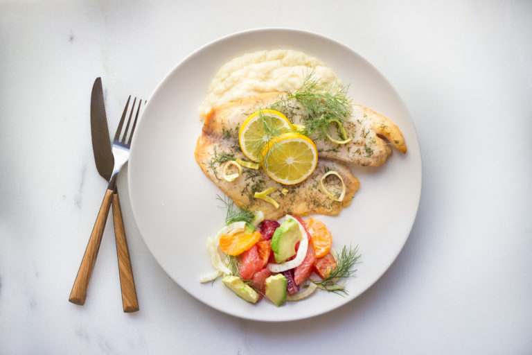 Complete Dinner - White Fish